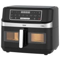 Karšto oro gruzdintuvė Zyle Dual Air Fryer 2 in 1 ZY551AF, 10l